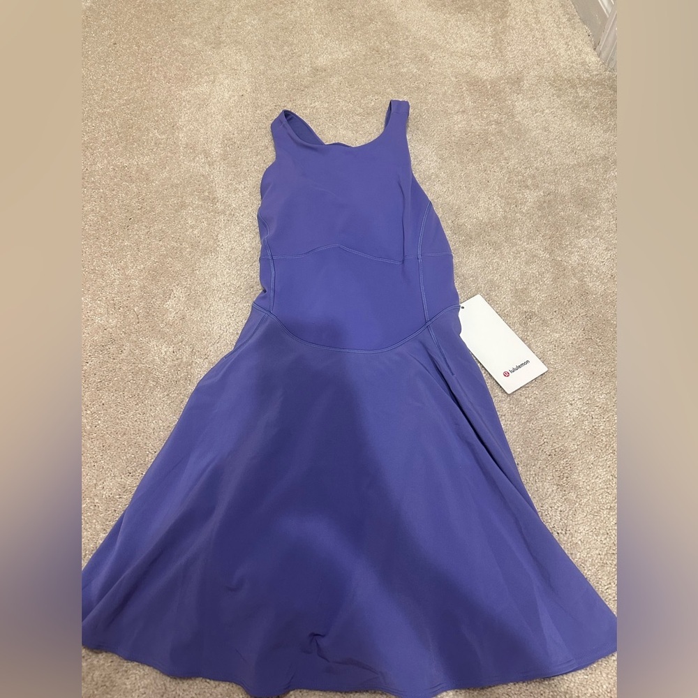Lululemon Court Crush Dress in Purple Lilac 6 NWT - Picture 4 of 6